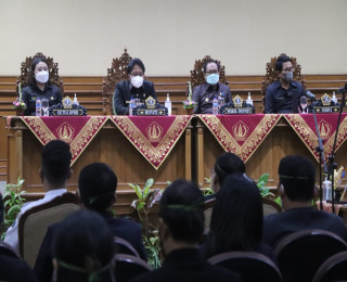 Bupati Giri Prasta Lantik 221 Pejabat di Badung